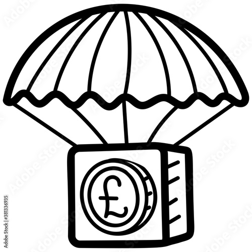 Parachute Vector Design 