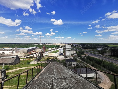 view of the city from the river