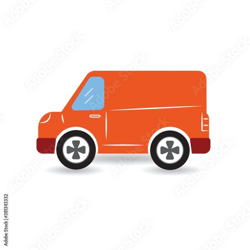 Delivery truck