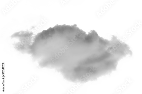 beautiful shape nature white cloud in white backgarond, nature and background concept.