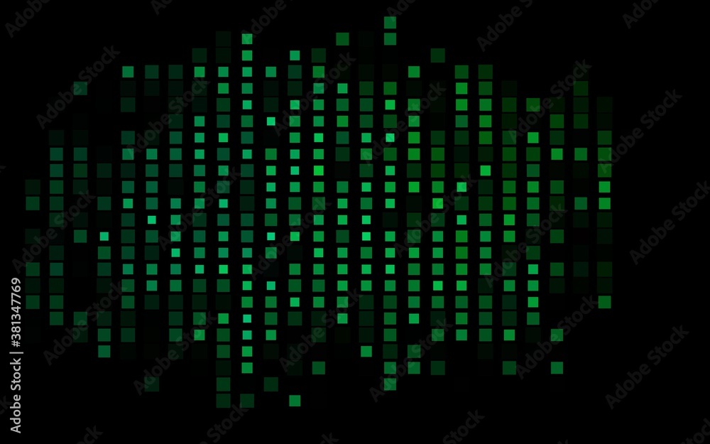 Dark Blue, Green vector texture in rectangular style. Illustration with set of colorful rectangles. Pattern for commercials.