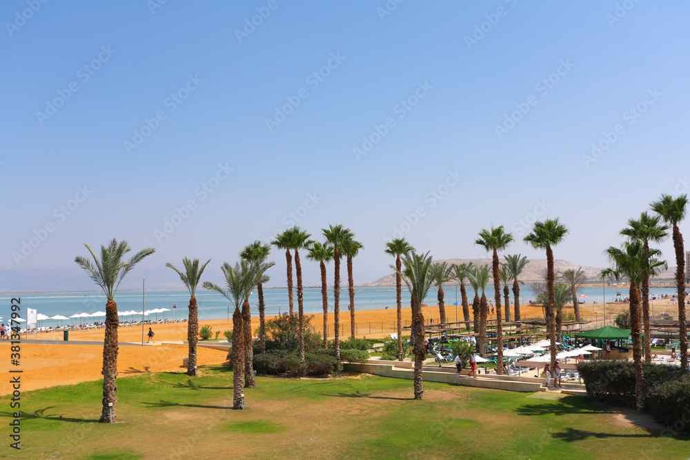 Palm Beach luxury hotel at the Dead Sea