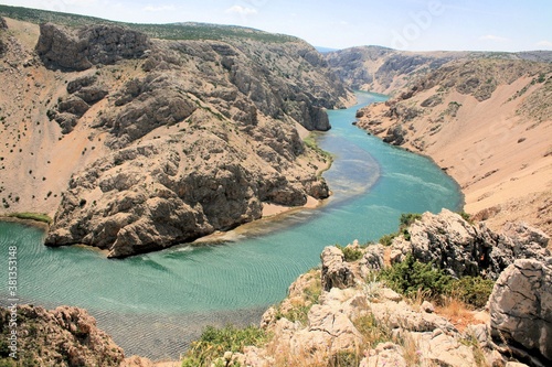 the Zrmanja river, or the Winnetou river in Croatia
