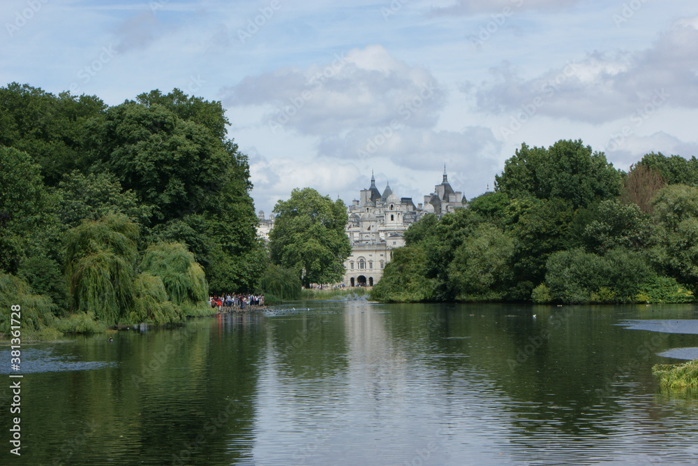 lake in the park