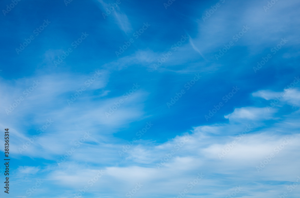 White clouds in blue sky. White clouds in blue sky.