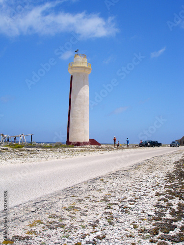  lighthouse on the east coast of the island of Bonaire