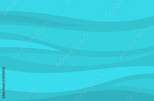 Blue sea waves water background.