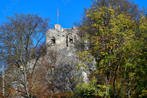 Austria, Wienerwald, Ruin photo