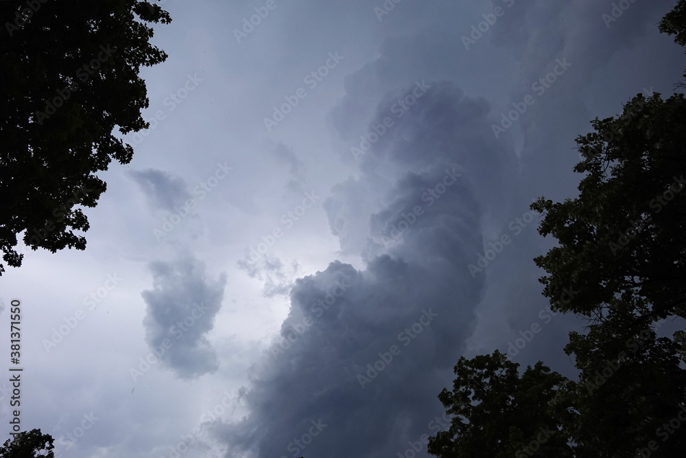 Gewitterwolken