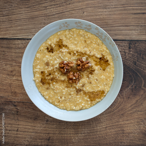 Pumpkin Spice Oatmeal on a ...