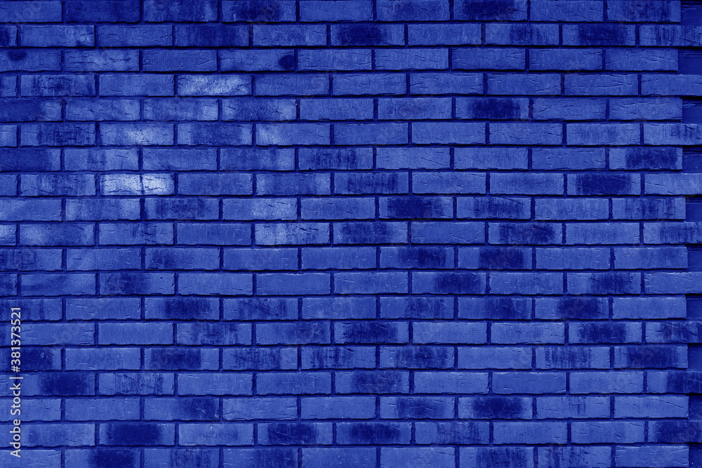 Blue brick wall. Interior of a modern loft. Background for photo and video filming. The facade of a brick building. Blue brick wall. Interior of a modern loft. Background for photo and video filming. The facade of a brick building.
