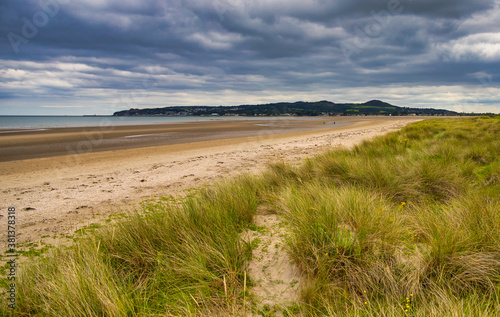 Portmarnock sand dunes and beach  Dublin  Ireland.