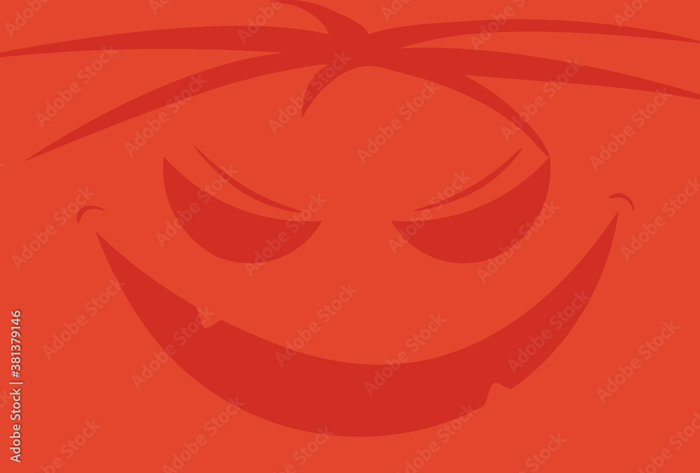 Fototapeta premium background orange vector halloween.