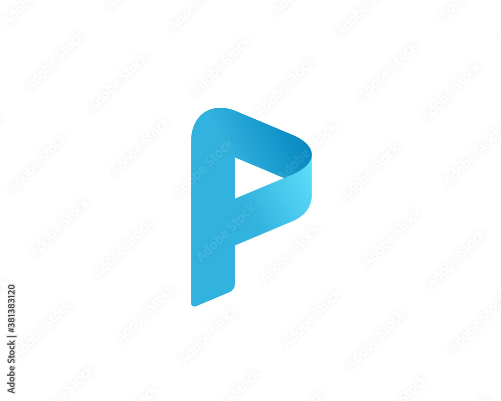 Letter P logo icon design template elements Letter P logo icon design template elements
