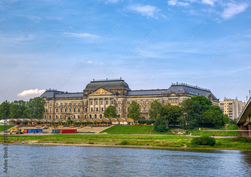 Old buildings in the German city of Dresden Old buildings in the German city of Dresden