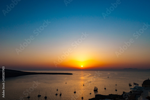 Sonnenuntergang Oia Santorini