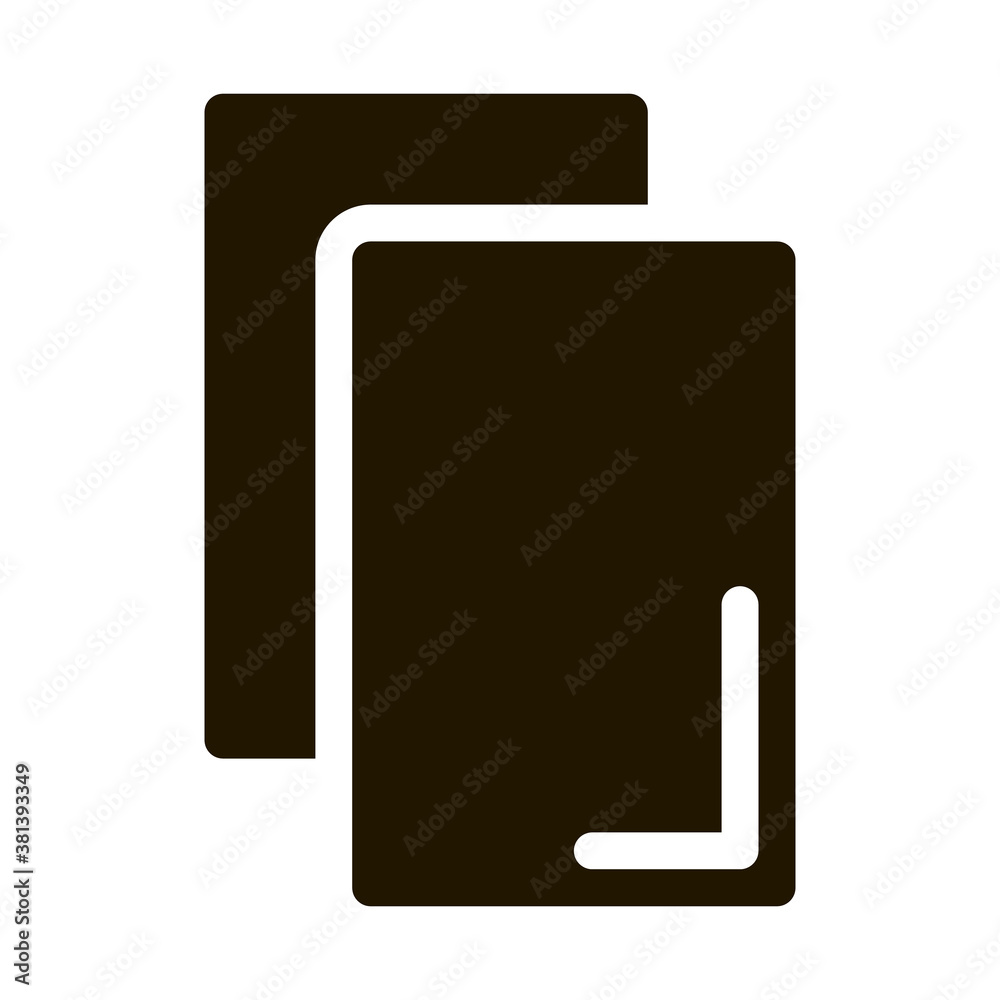 Cards Notice Or Remove glyph icon vector. Cards Notice Or Remove Sign. isolated symbol illustration Cards Notice Or Remove glyph icon vector. Cards Notice Or Remove Sign. isolated symbol illustration