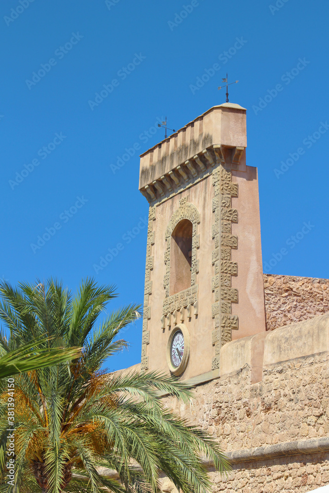 Fototapeta premium Castillo Fortaleza de Santa Pola, España