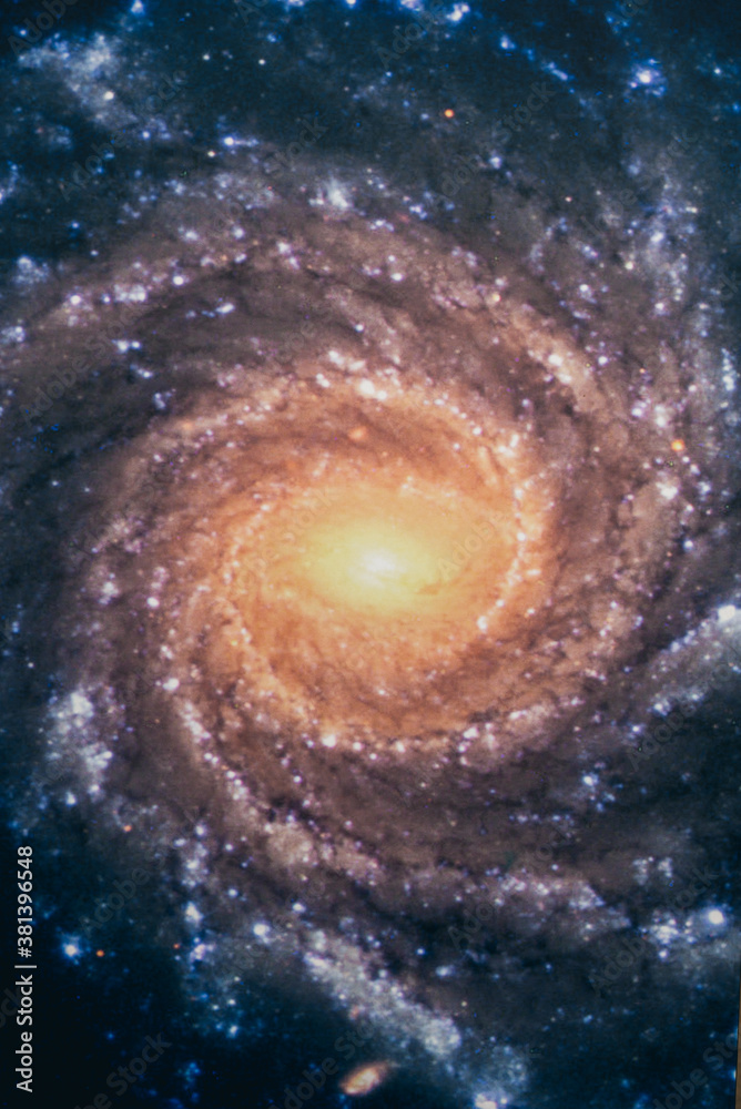 spiral galaxy in space