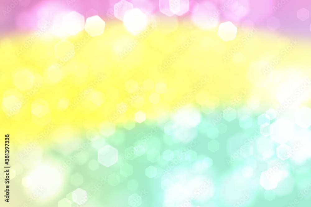 abstract background with bokeh