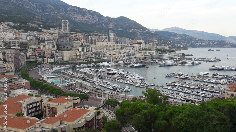 Panorama of Monako