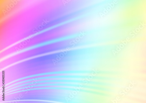 Light Multicolor, Rainbow vector abstract blurred pattern. Colorful illustration in blurry style with gradient. A new texture for your design.
