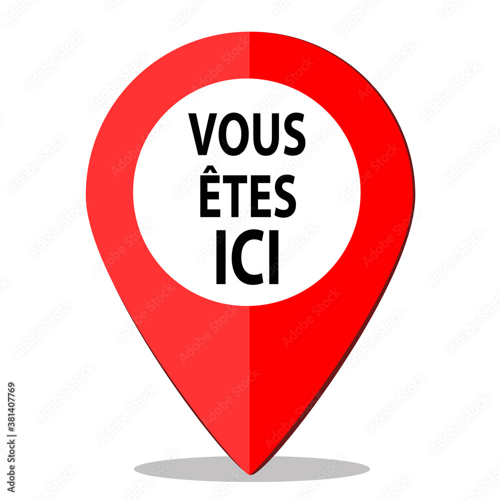 Balise Vous êtes ici. Epingle de Localisation . Français. Icône. Balise Vous êtes ici. Epingle de Localisation . Français. Icône.