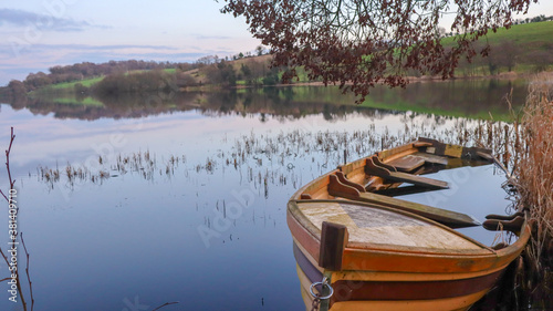 Photos Fishing Boat on a clam lake in Carrigallen Co.Leitrim