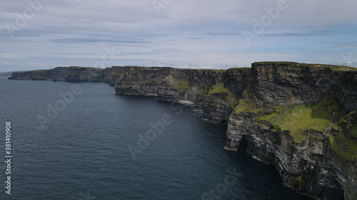 Cliffs Of Moher on a calm day exploring the wild atlantic way
