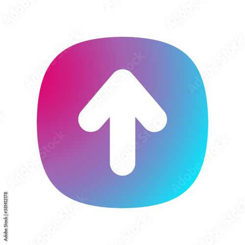 Arrow Upward - Button
