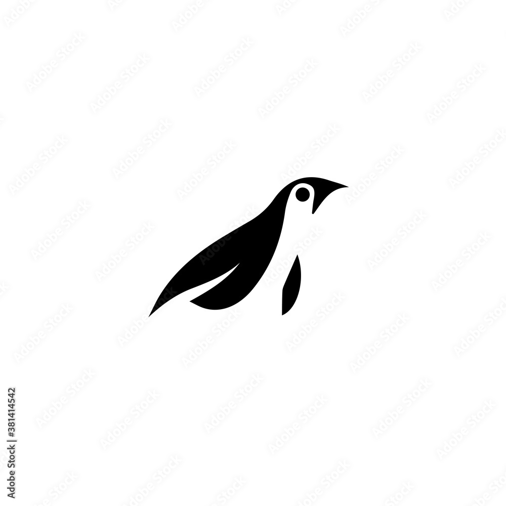 penguin logo template design penguin logo template design