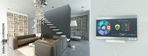 Home automation control panel