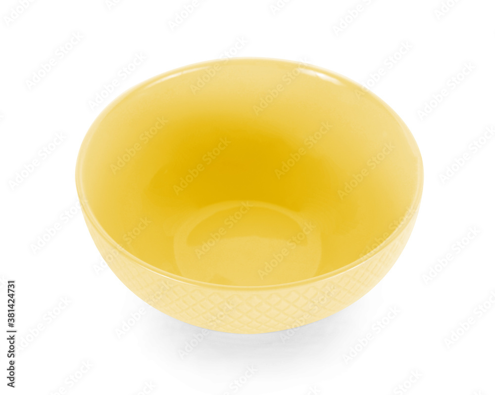 empty bowl isolated on white background. empty bowl isolated on white background.
