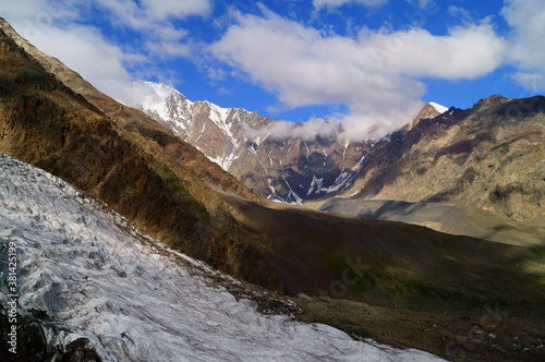 Panorama of mountain landscapes of the CAUCASUS