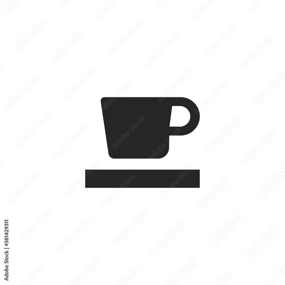 Coffee Break Icon. Vector Illustration Coffee Break Icon. Vector Illustration