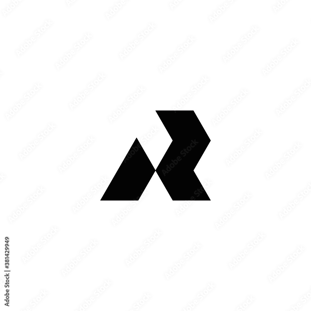 R logo vector abstract icon illustrations R logo vector abstract icon illustrations