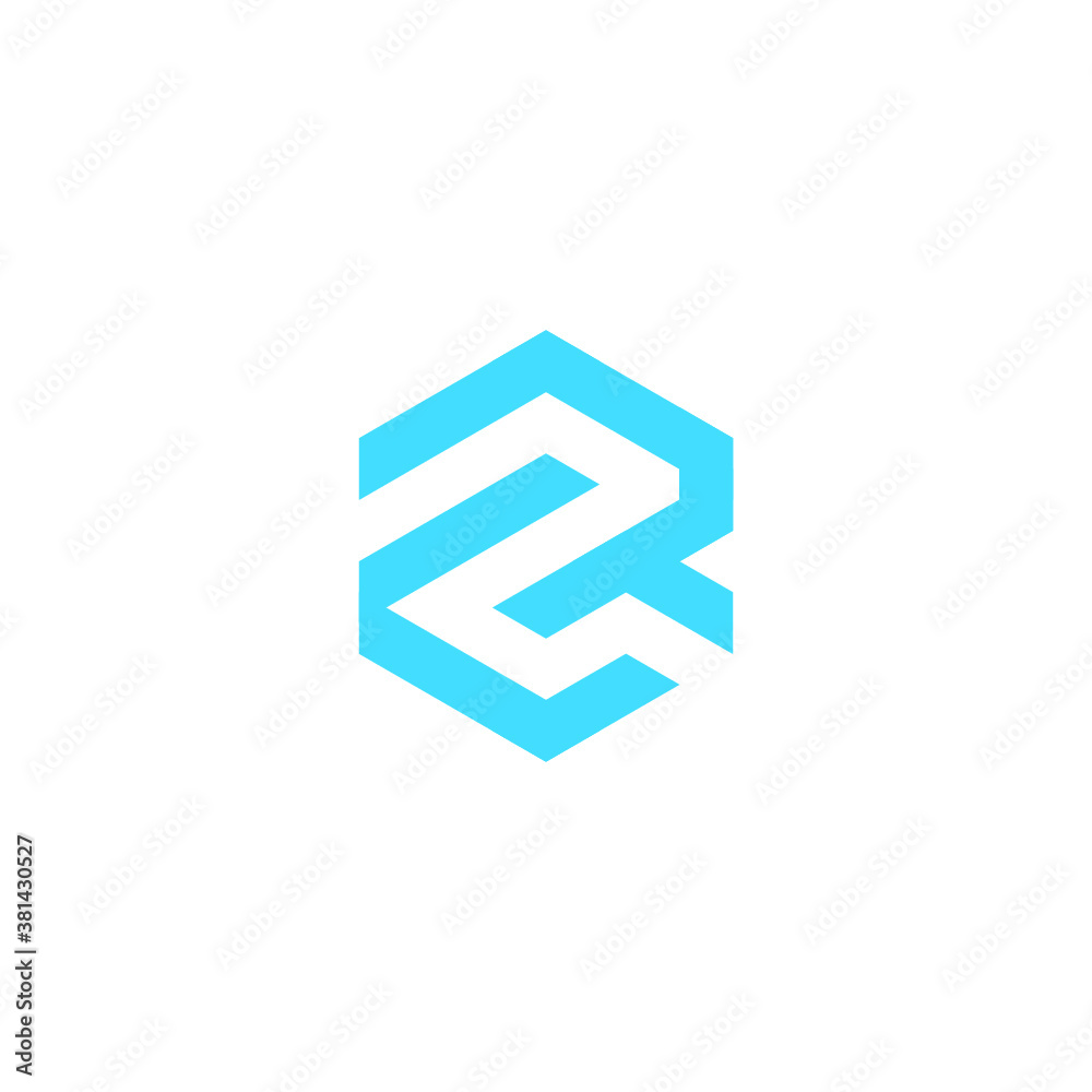 R logo RC vector abstract icon illustrations R logo RC vector abstract icon illustrations