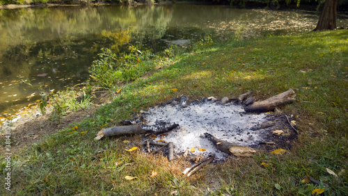 Fire Pit on the Pond