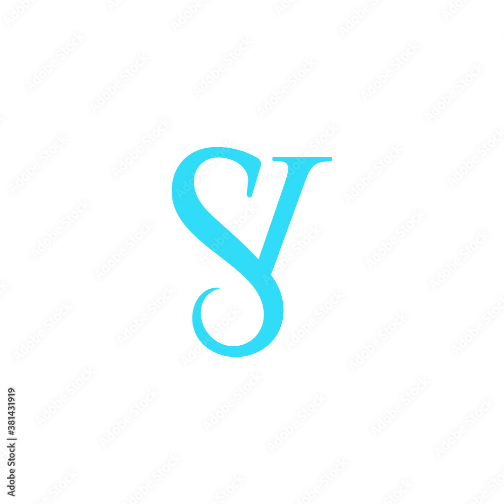 Fototapeta premium S logo vector alphabet abstract icon illustrations