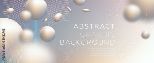 Abstract background with beautiful liquid fluid geometric elements for posters, placards and brochures. Eps10 vector illustration.