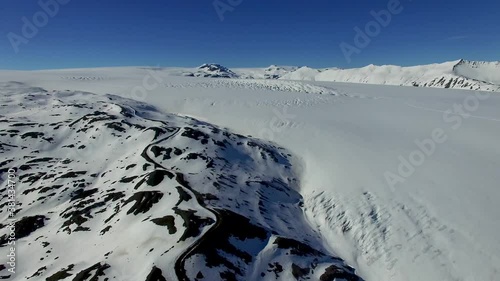 winter mountain landscape