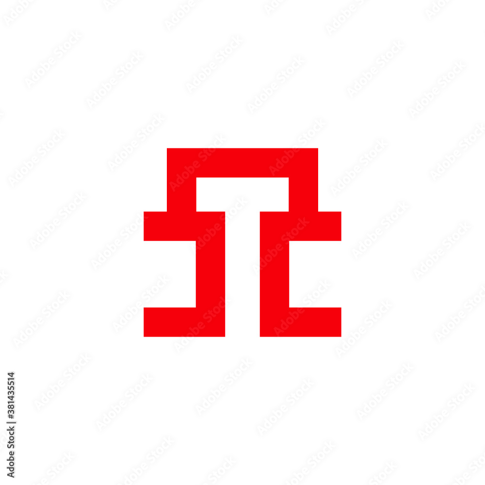 T logo vector icon illustrations T logo vector icon illustrations