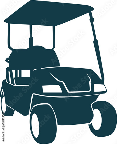 Golf Cart Vector Design Illustration