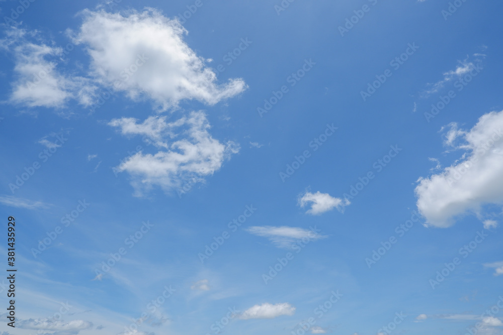 Obraz premium blue sky with clouds