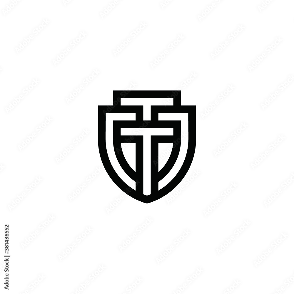 T logo vector icon illustrations T logo vector icon illustrations