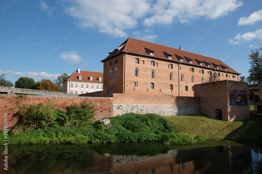 Polska - Mazury - Lidzbark Warmiński. Zamek Biskupów Warmińskich. Polska - Mazury - Lidzbark Warmiński. Zamek Biskupów Warmińskich.
