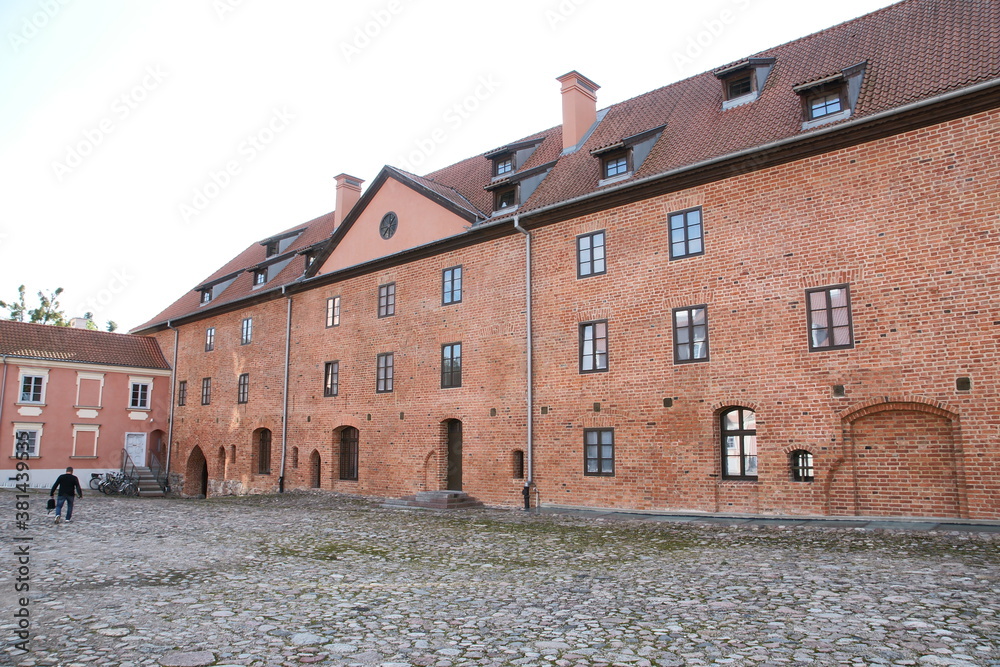 Polska - Mazury - Lidzbark Warmiński. Zamek Biskupów Warmińskich.