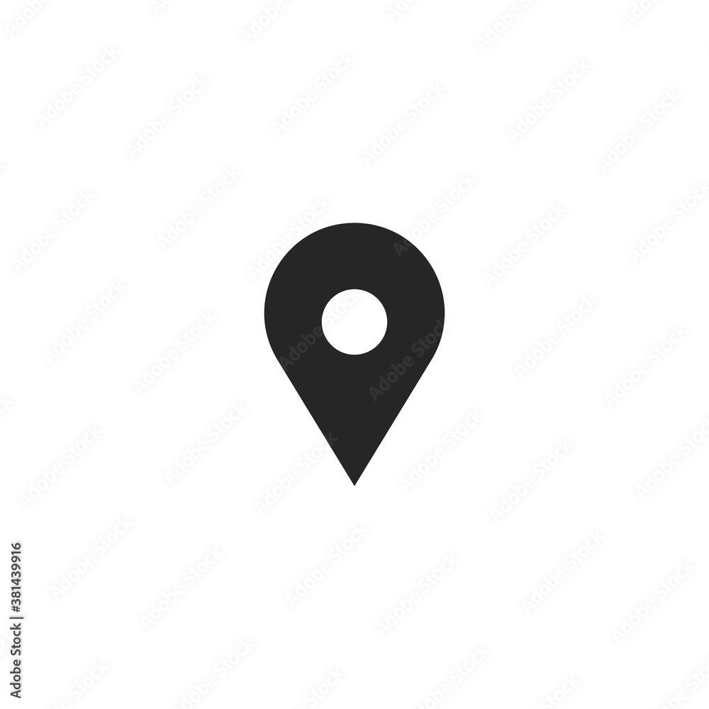 Location Icon. Vector Illustration