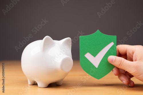 money pig bank minimal on t...