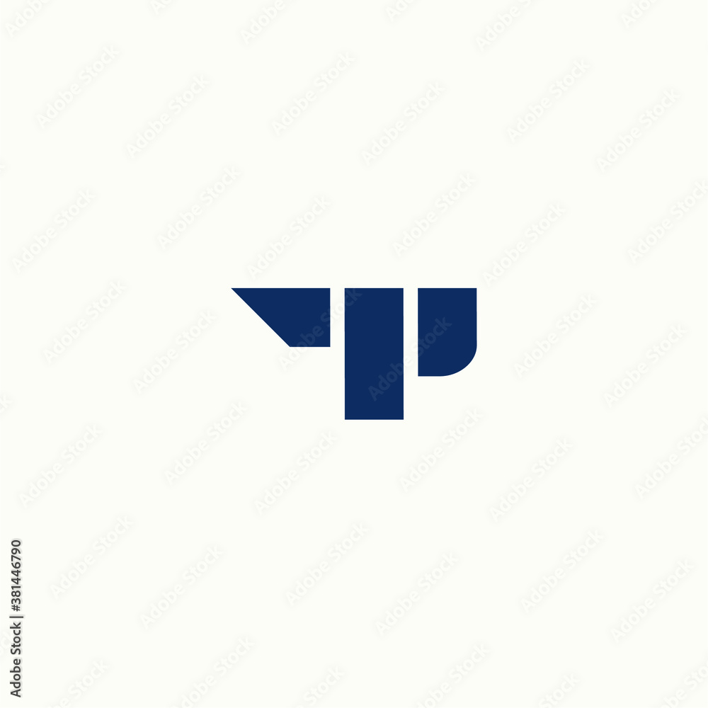 TP logo vector alphabet PT icon illustrations TP logo vector alphabet PT icon illustrations